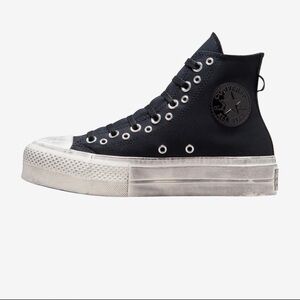 Converse Black and White High-Top Sneakers
